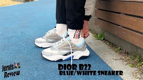 dior b22 light blue white|Dior b22 black and blue.